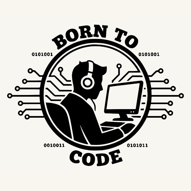 Coder Born to Code Programmer