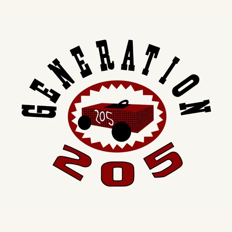 205 Generation Emblem ref: 8663RN