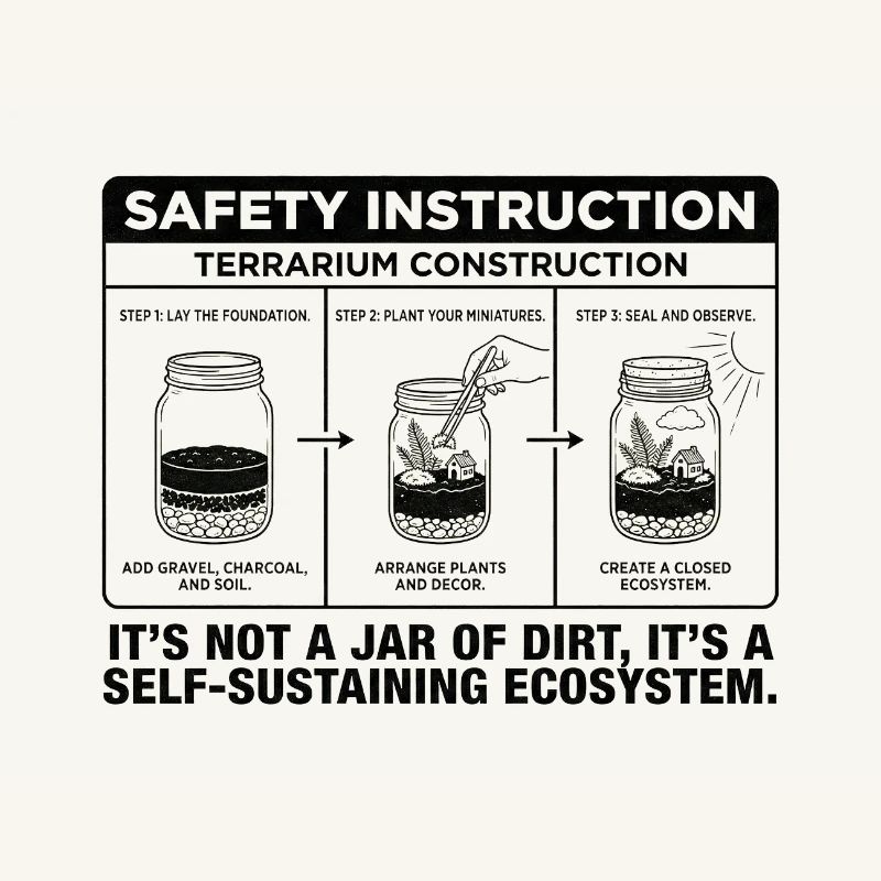 Guide de construction de terrarium : pas juste un bocal de Di