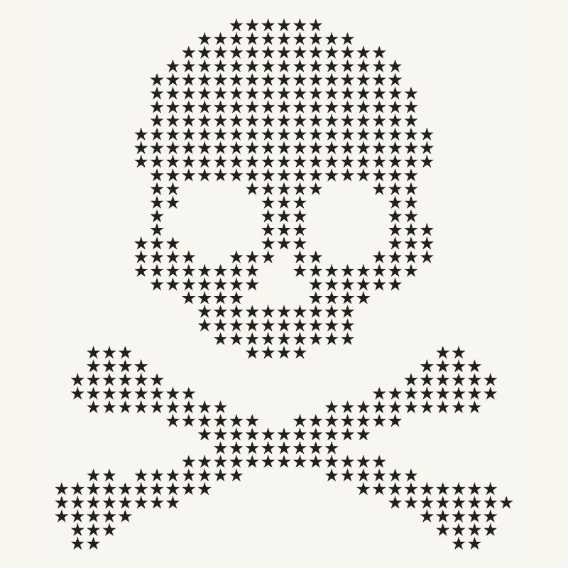Starry Skull & Crossbones