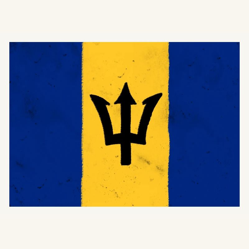 Drapeau de la Barbade