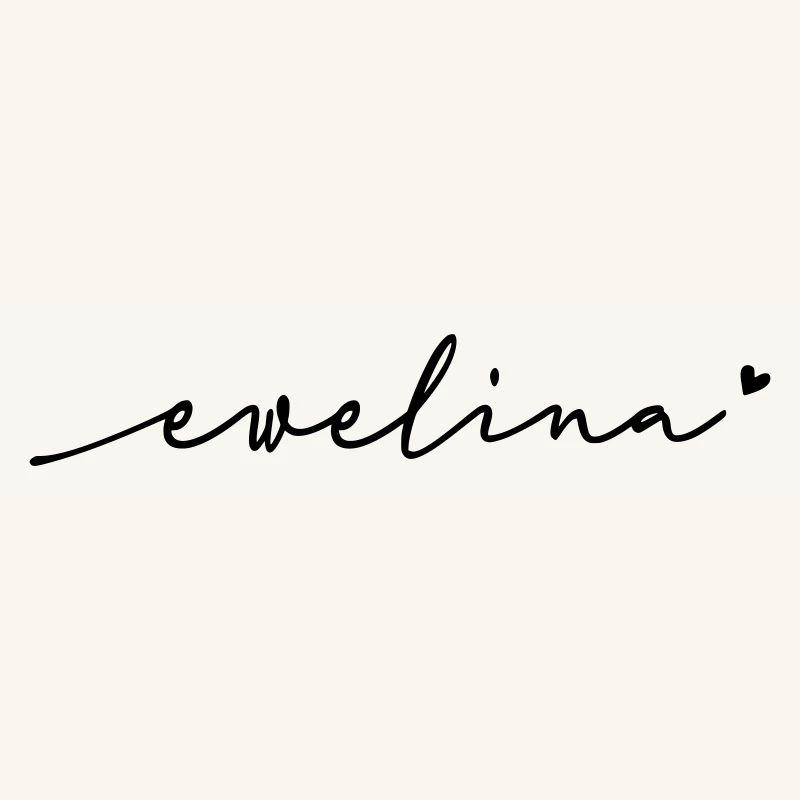 Ewelina Cursive Name