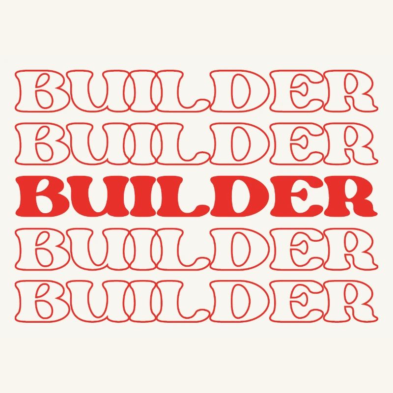 Builder Constructor Maker Carpenter Mason