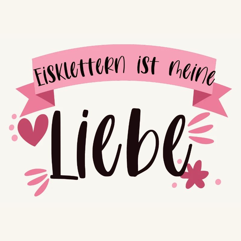 Eisklettern Klettern Eispickel Winter Eis Geschenk