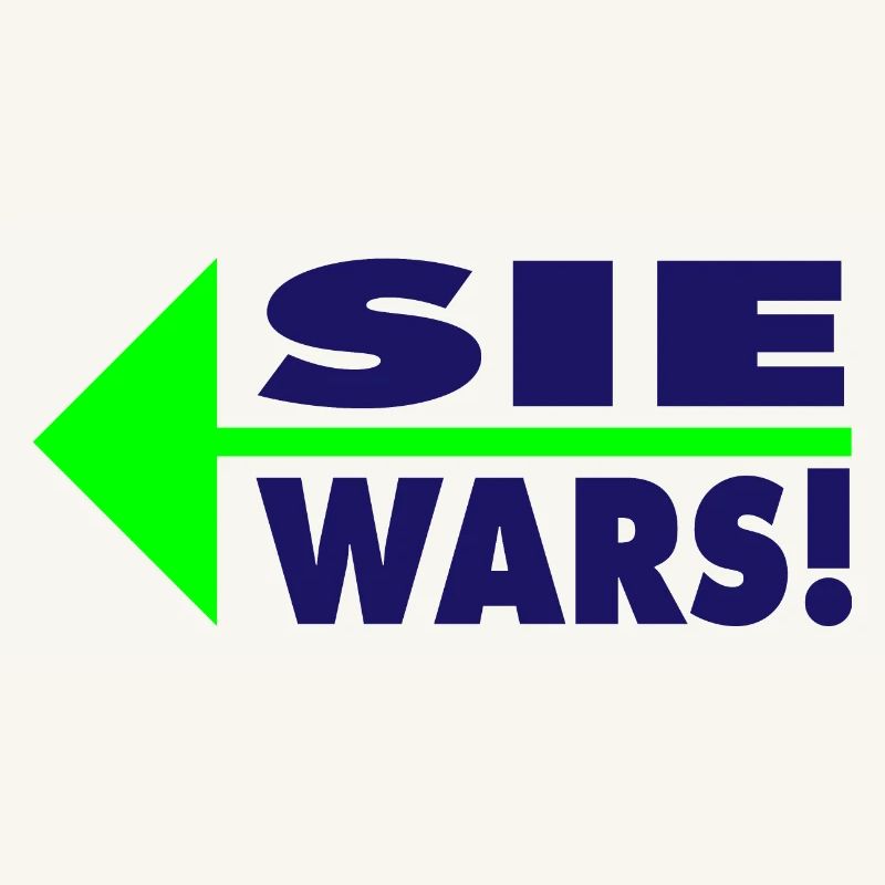 Sie wars! Partner- oder Partyshirt
