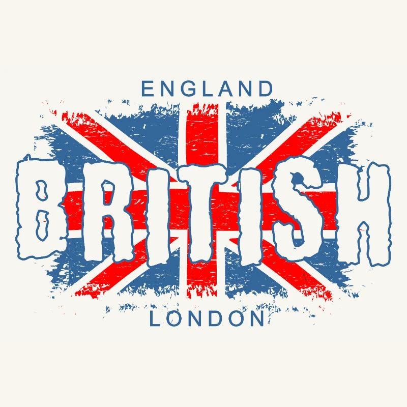 Conception graphique du drapeau britannique de l'Angleterre