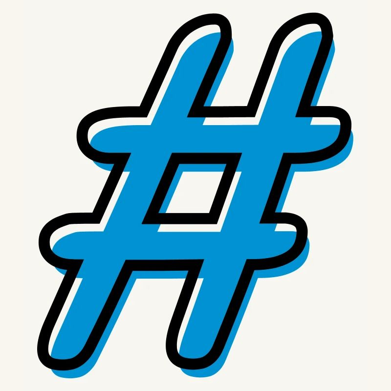 hashtag