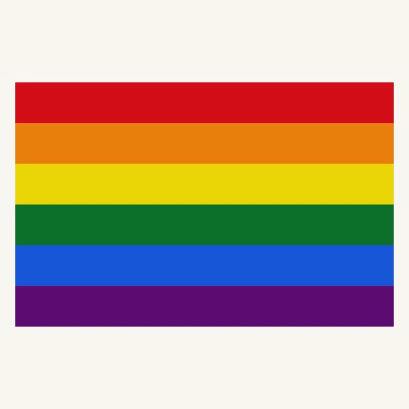 Schwule Regenbogenflagge