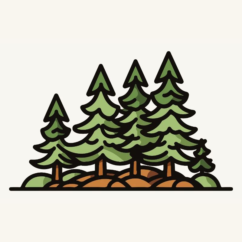 Wald Bäume