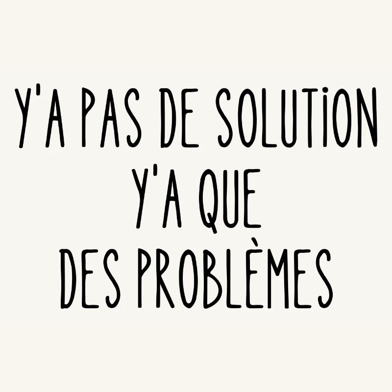 y a pas de solution