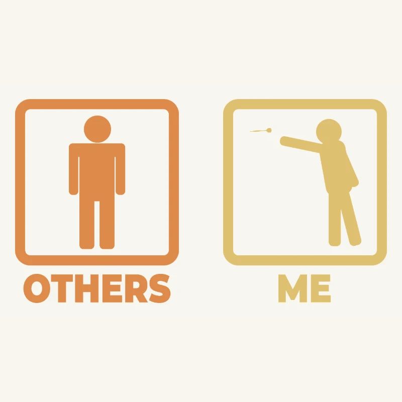 Darter stick figures