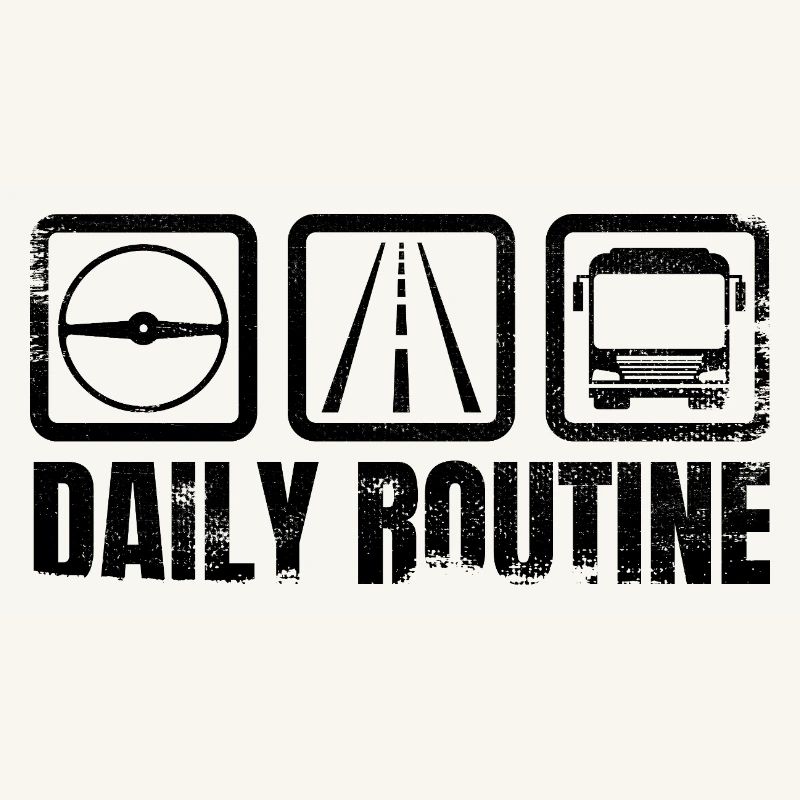 Routine du chauffeur d’autobus