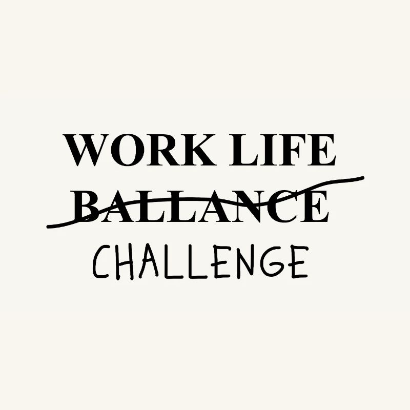 Work Life Challenge Wortspiel Statement