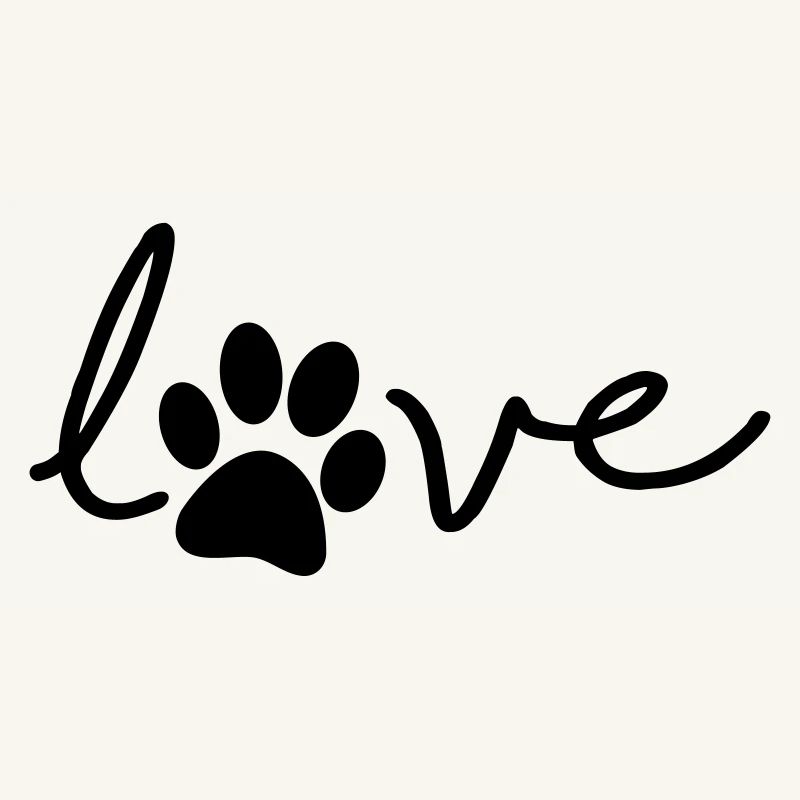 Liebe. Hunde oder Katzen Pfoten. Tag der Tiere