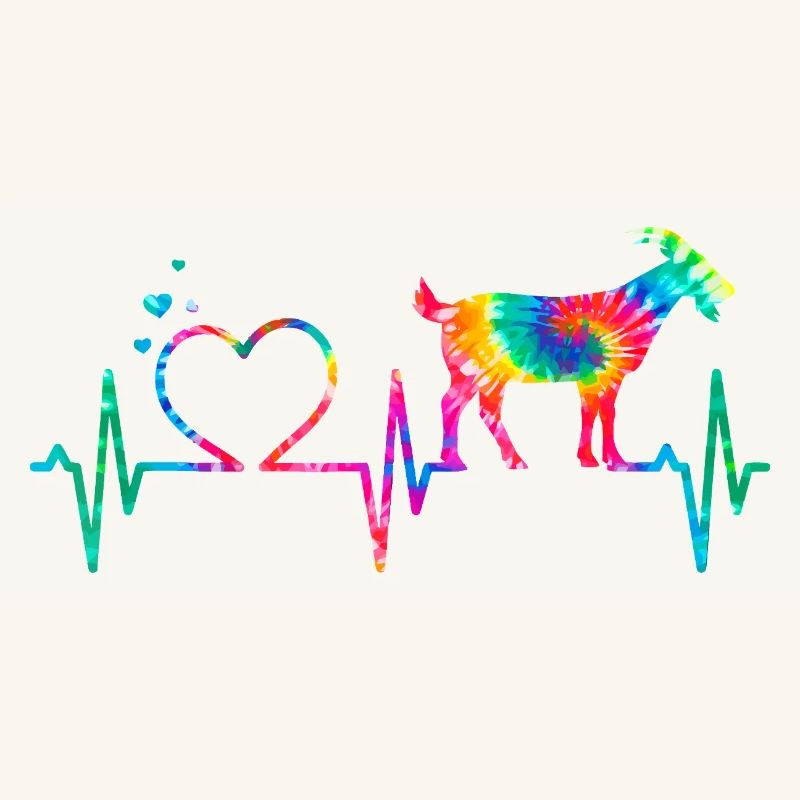 Regenbogenherzziege