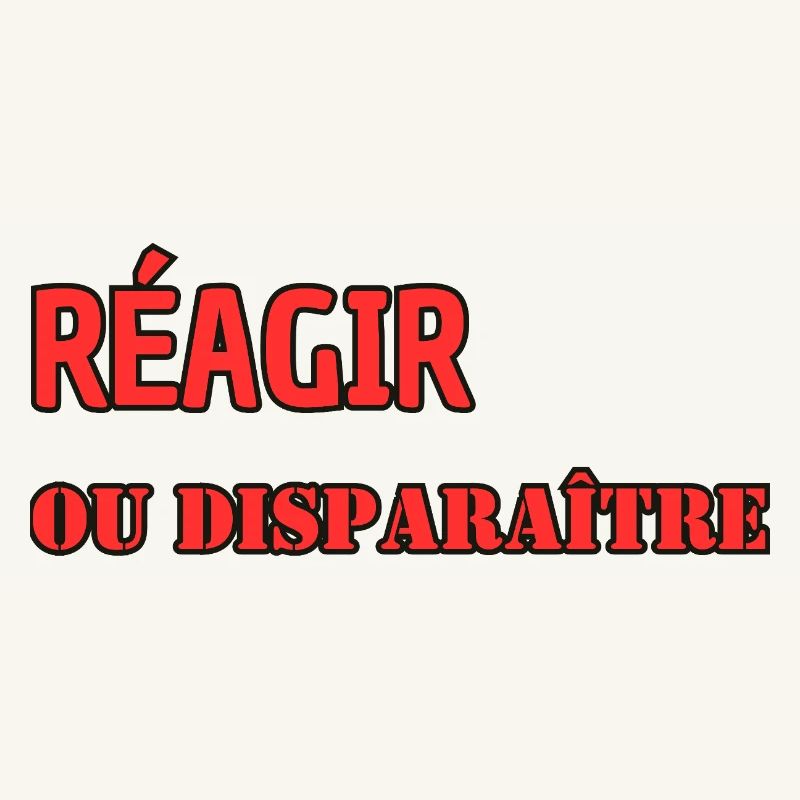 Reagieren oder verschwinden