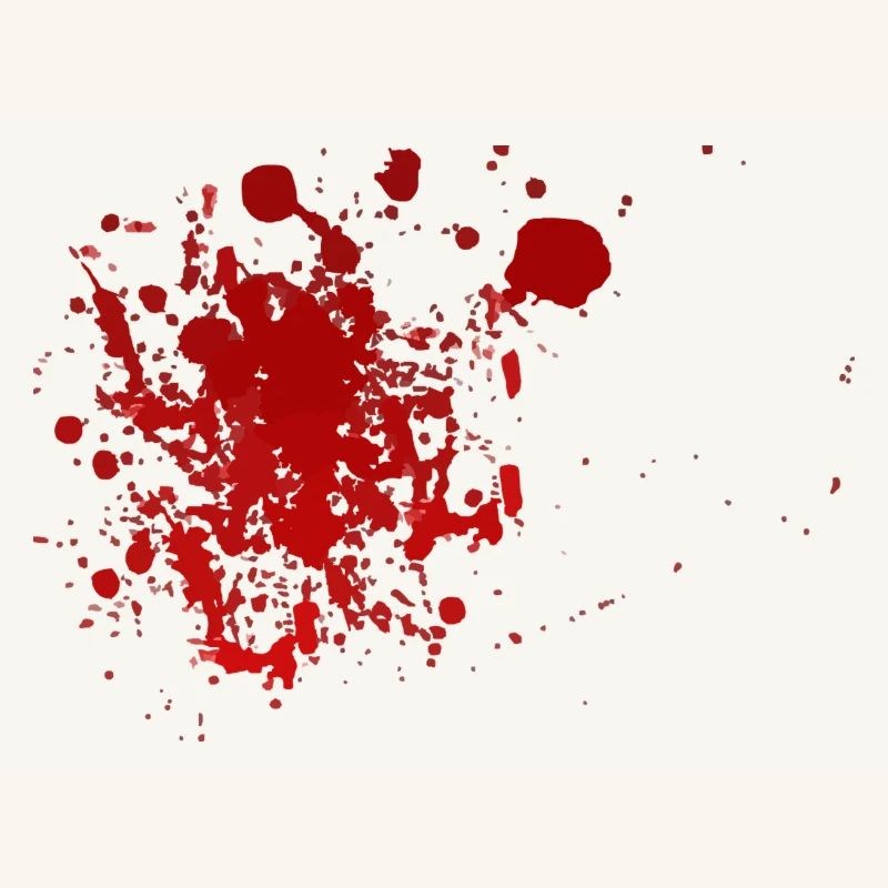 éclaboussures d'éclaboussures de sang éclaboussures de sang Halloween