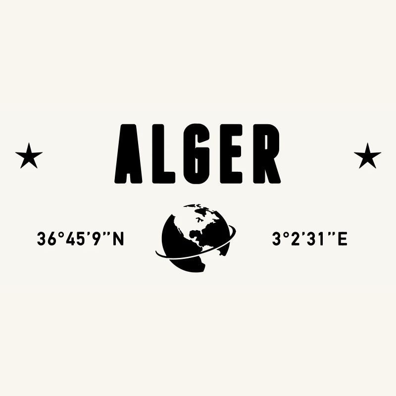 Algiers Algeria Coordinates Planet Earth