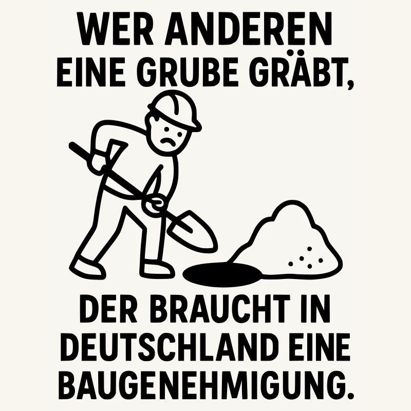 Digging a pit