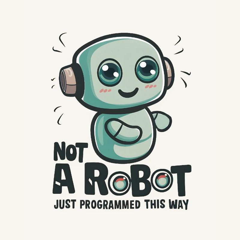 Pas un robot, juste programmé de cette façon