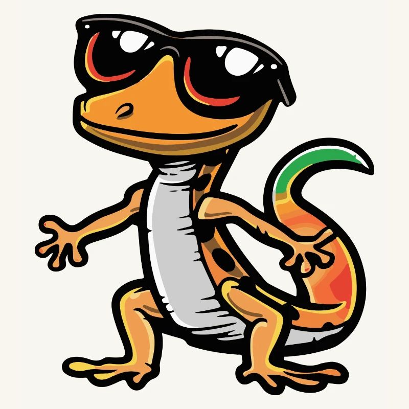 Echse Comic Cool