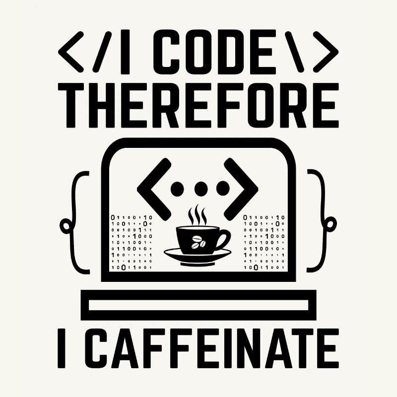 Café Codage Programmeur Codeur Développeur Nerd Coff