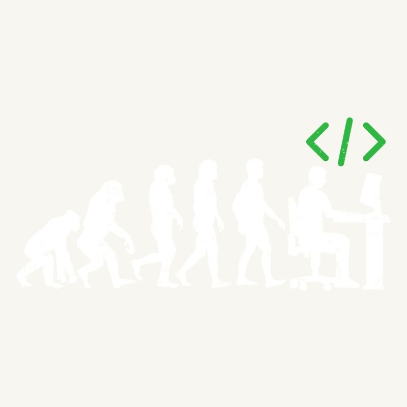Programmierer Evolution geschenk coder java c++