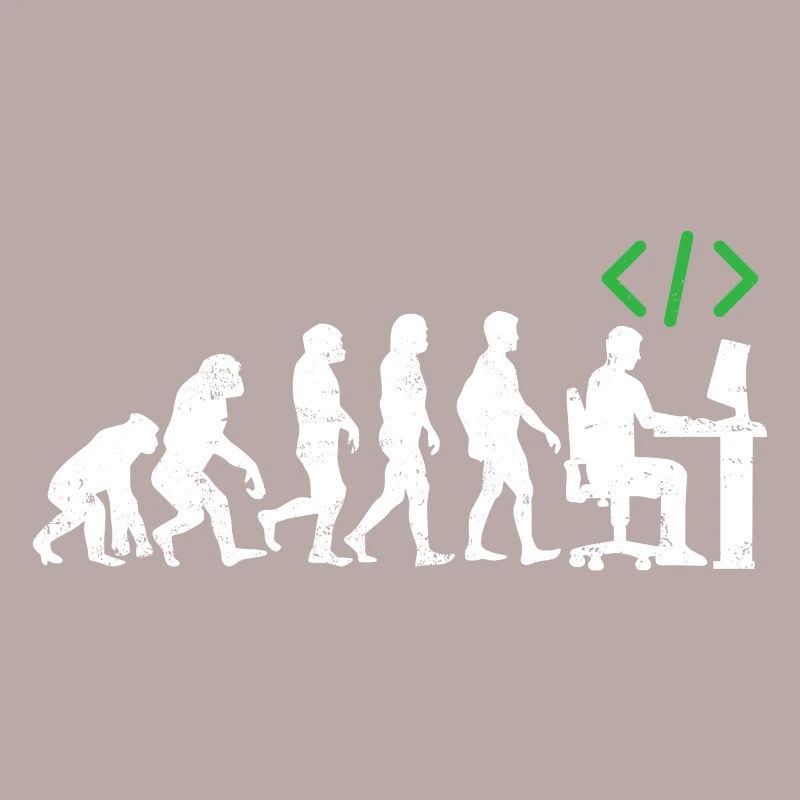 Programmierer Evolution geschenk coder java c++