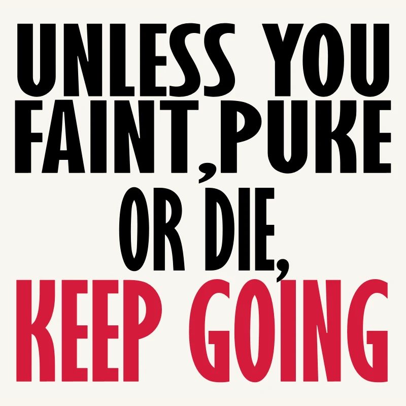 keep going