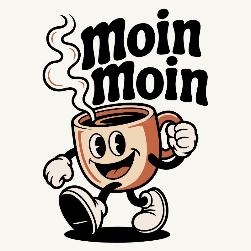 Lustiger Kaffeepot