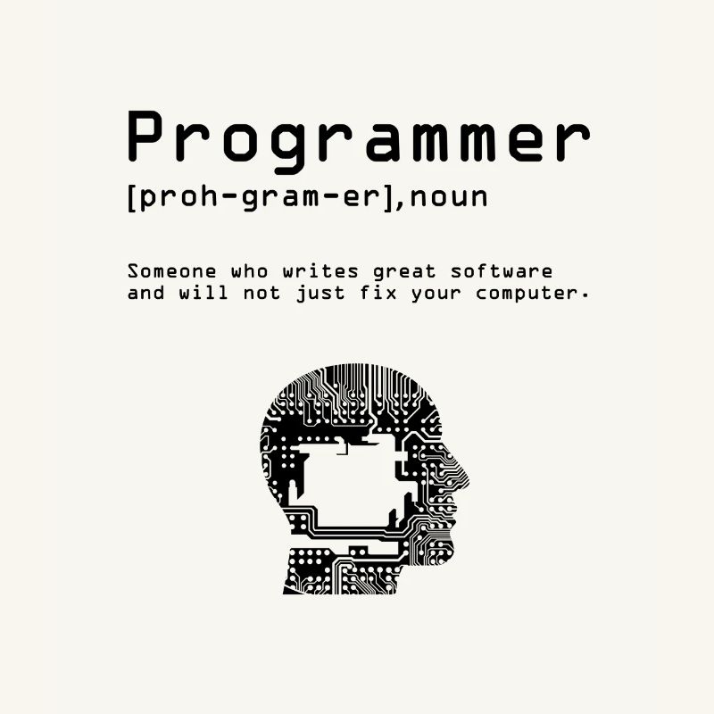 Programmierer Shirt Nerd Informatik Computer Idee