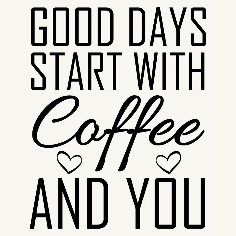 Good Days Start Kaffee Und Du Geschenkidee