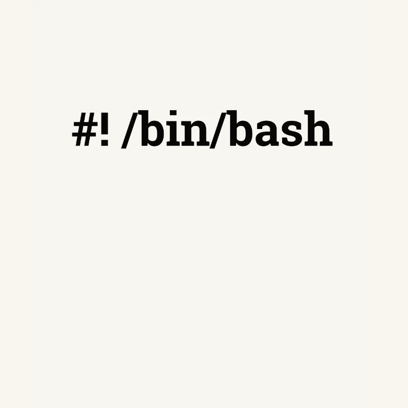 « bin/bash » | Admin, Informatique