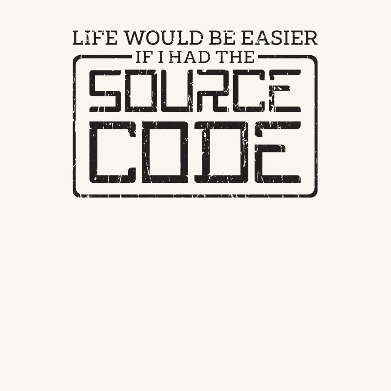 Life would be easier if I had the source code -