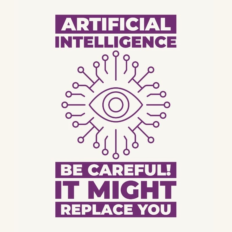AI Machine Learning Computer Geek Technology Robot