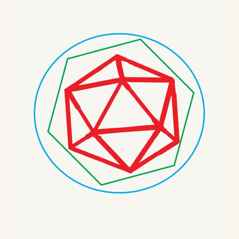 D20 Dice Evolution RPG Game Gift