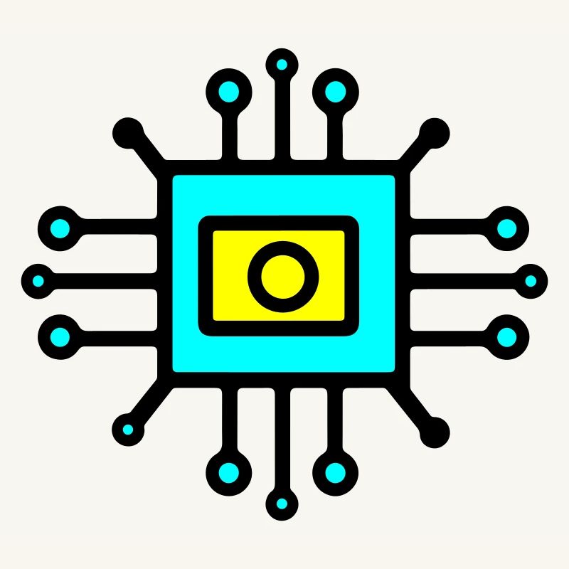 Chip Digital Computer Sensor