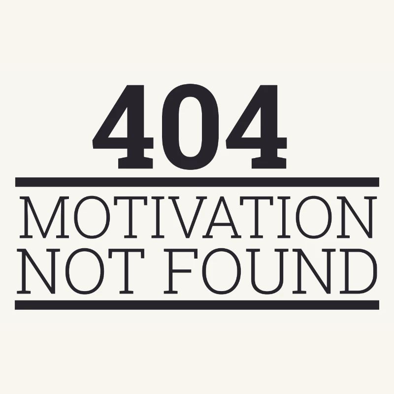 "404 Motivation not found" | Programmierer