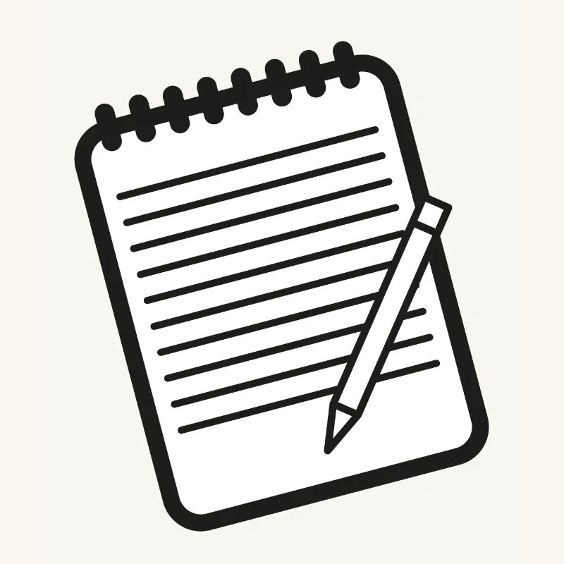 Checklist Notes Homework