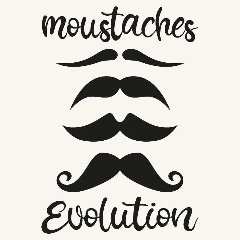 moustache évolution