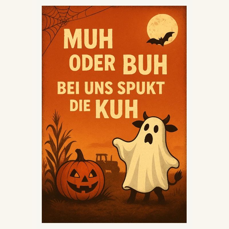 Spukkuh Halloween: MuH oder Buh