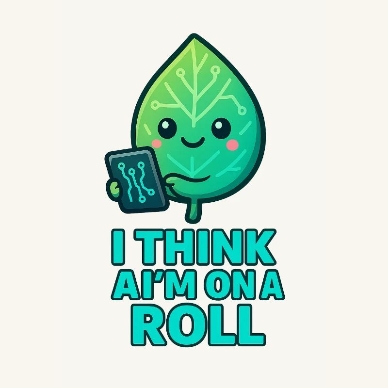 Leaf Tech Pun I Think I'm on a Roll