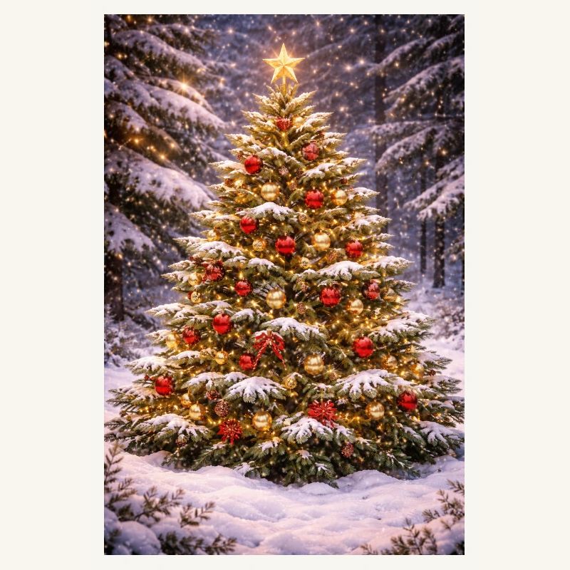 Winter Magic Tree Decoration