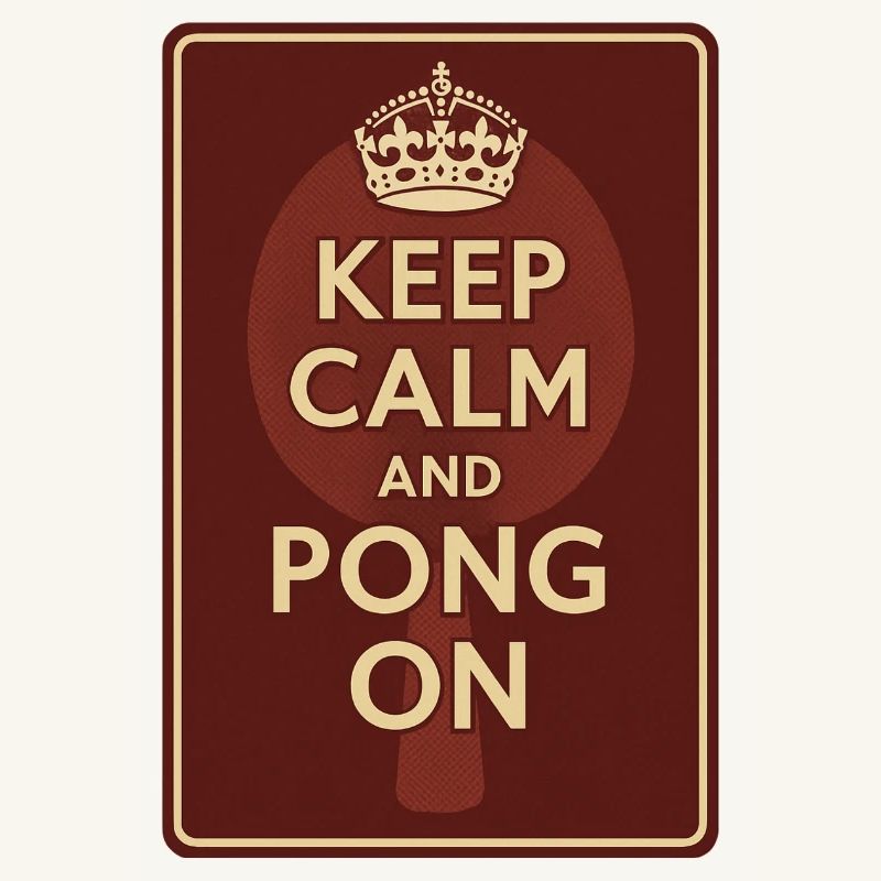 Keep Calm and Pong On / Ping