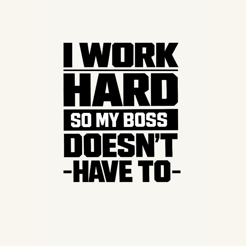 I work hard so my Chef doesn't have to