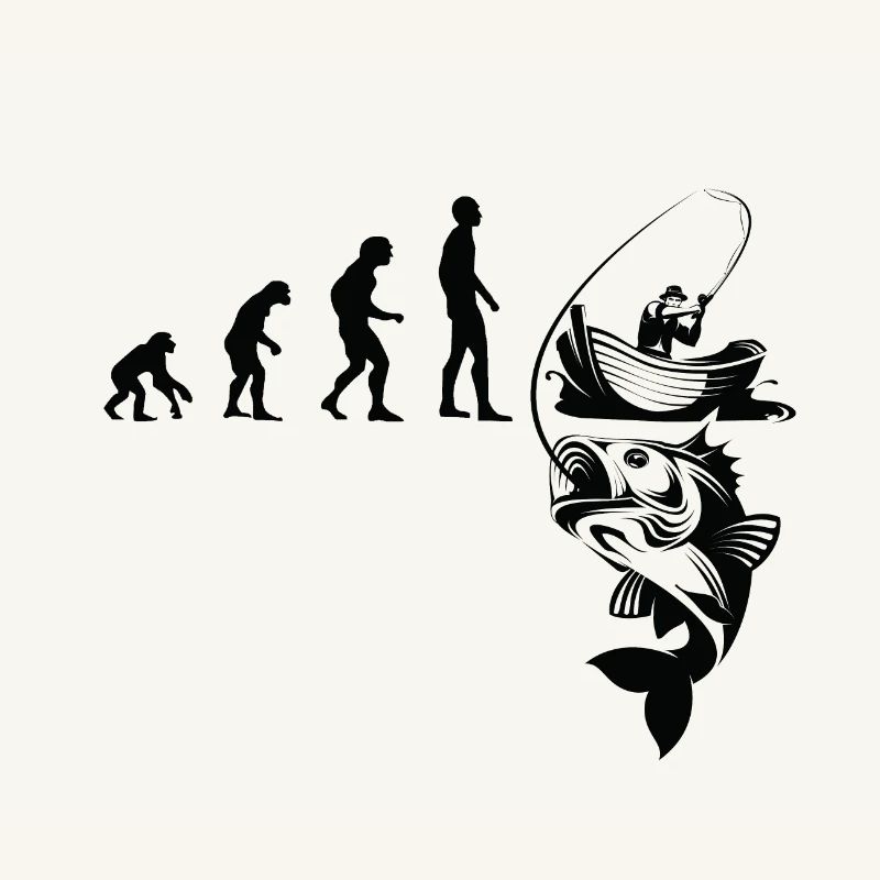 Evolution Pêcheur Pêche Pêche Pêche Pêche