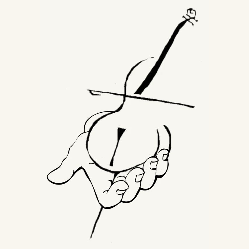 Violoncelle à la main