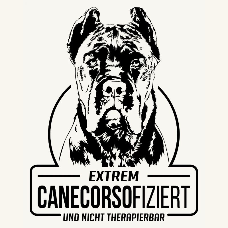 CANECORSOFIZIERT Cane Corso Hunde Spruch Wilsigns