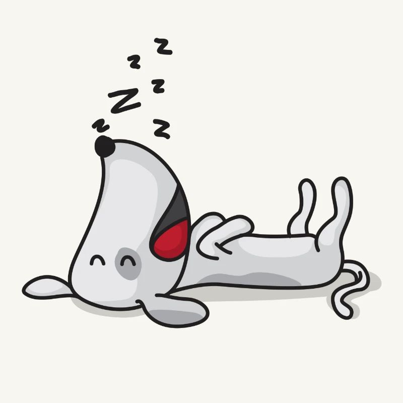Chien endormi