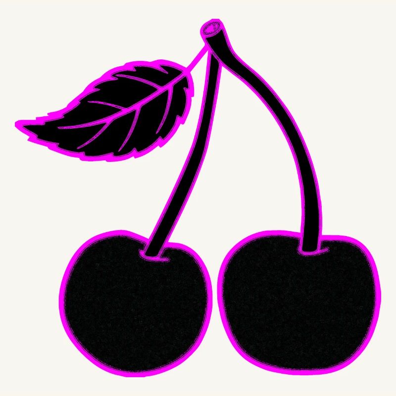 Neon Kirsche Pink, dezent oder präsent